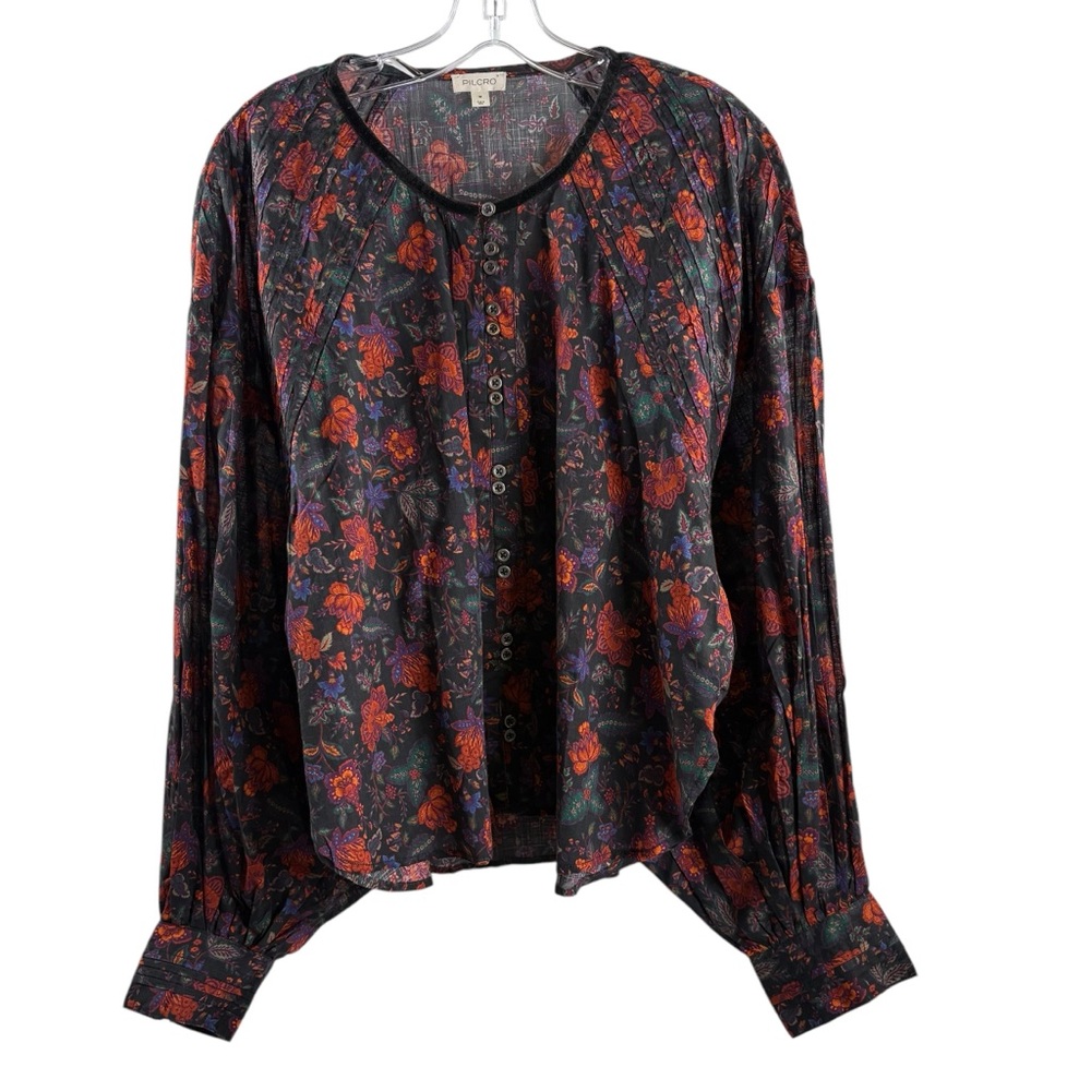 PILCRO The Sidney Batwing Blouse
